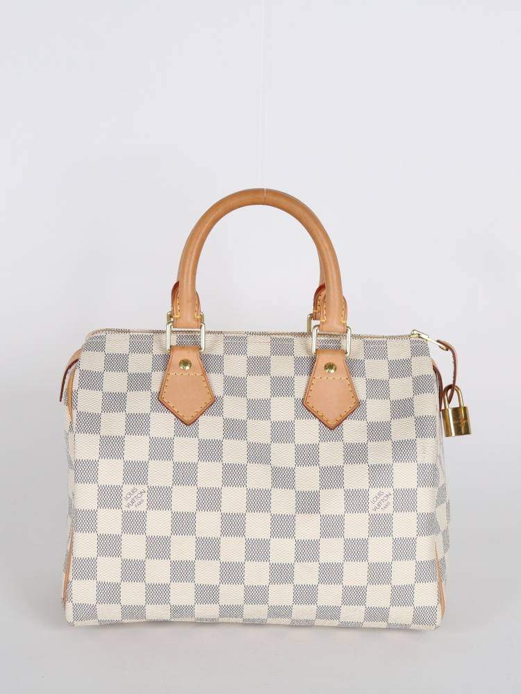 Speedy Bandoulière 25 Damier Azur Canvas - Handbags