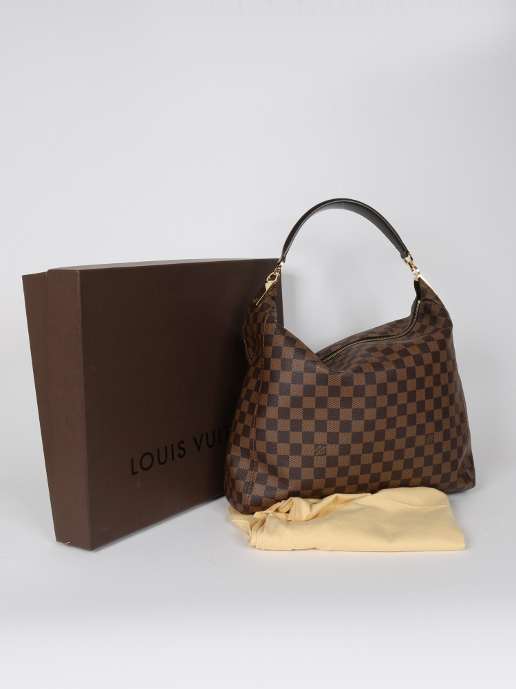 Bolsa Louis Vuitton Portobello GM Damier Ebene - Inffino, Brechó de Luxo  Online