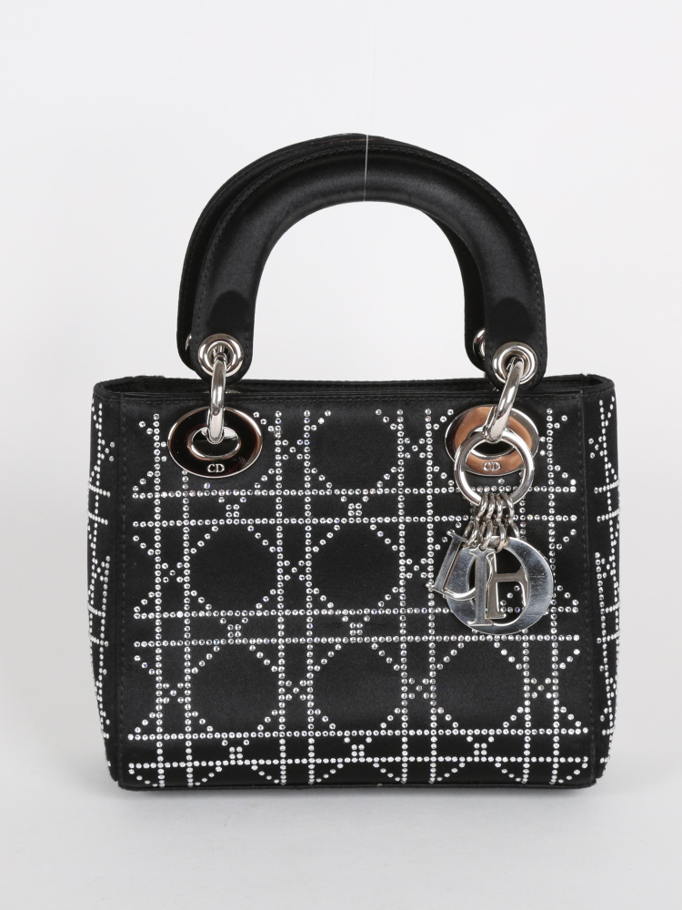 Dior Mini Lady Dior Swarovski www.luxurybags