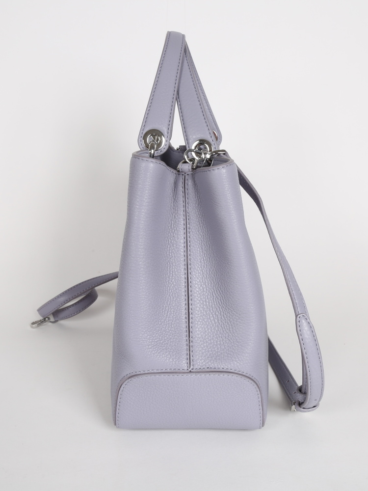 Michael Kors Anabelle Large Leather Lilac www.luxurybags