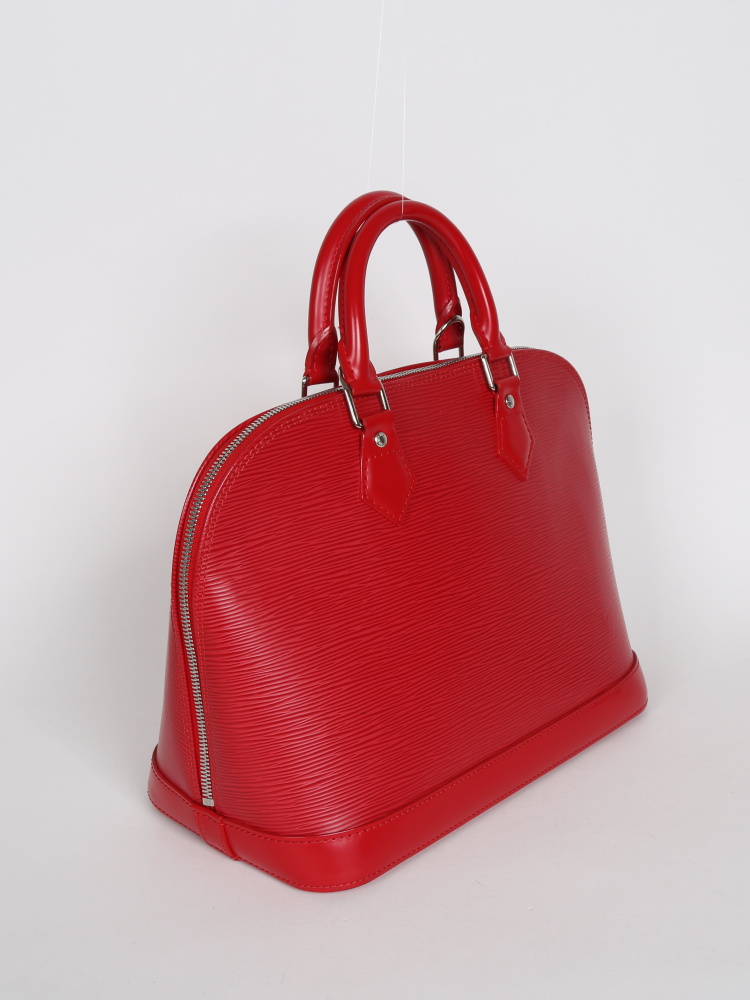 Louis Vuitton Alma PM Epi Leather Red www.luxurybags