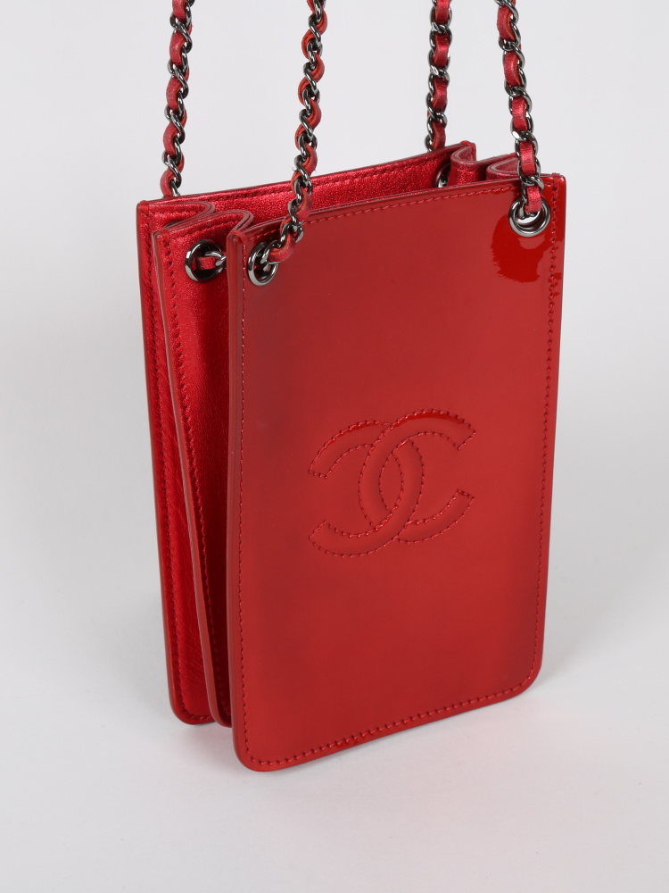 Chanel phone bag on chain online
