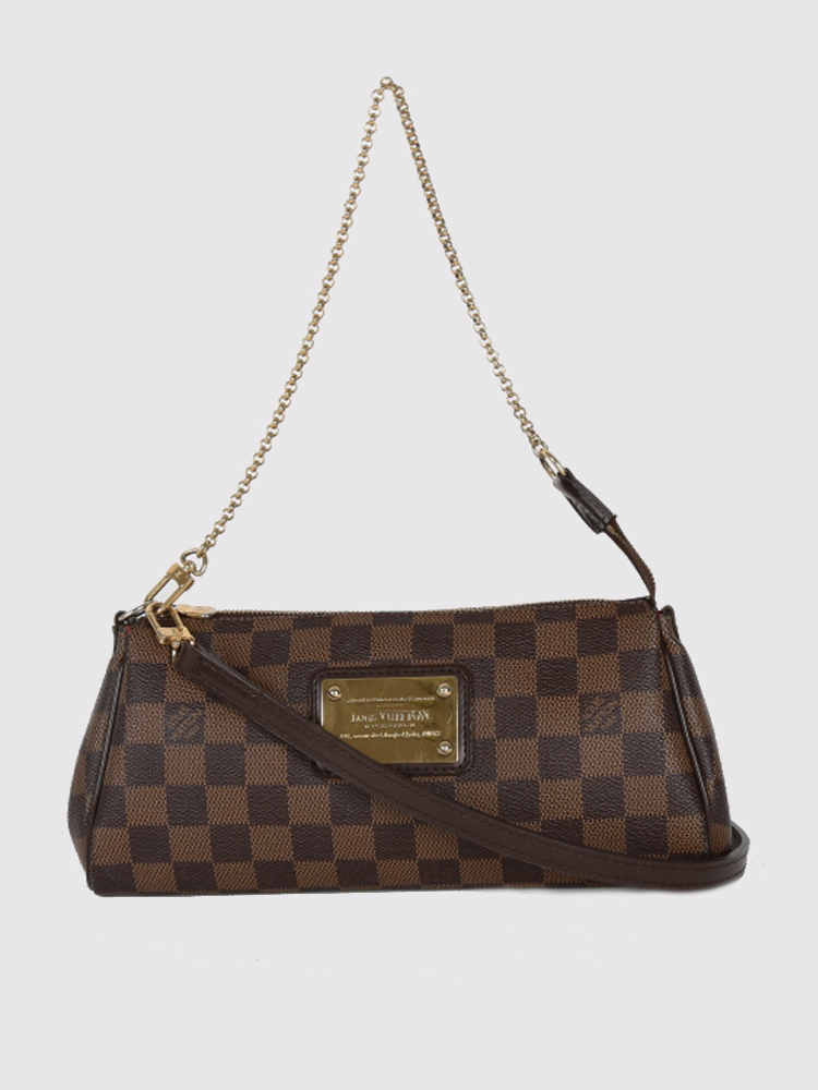 Louis Vuitton Eva pochette damier ebene GHW