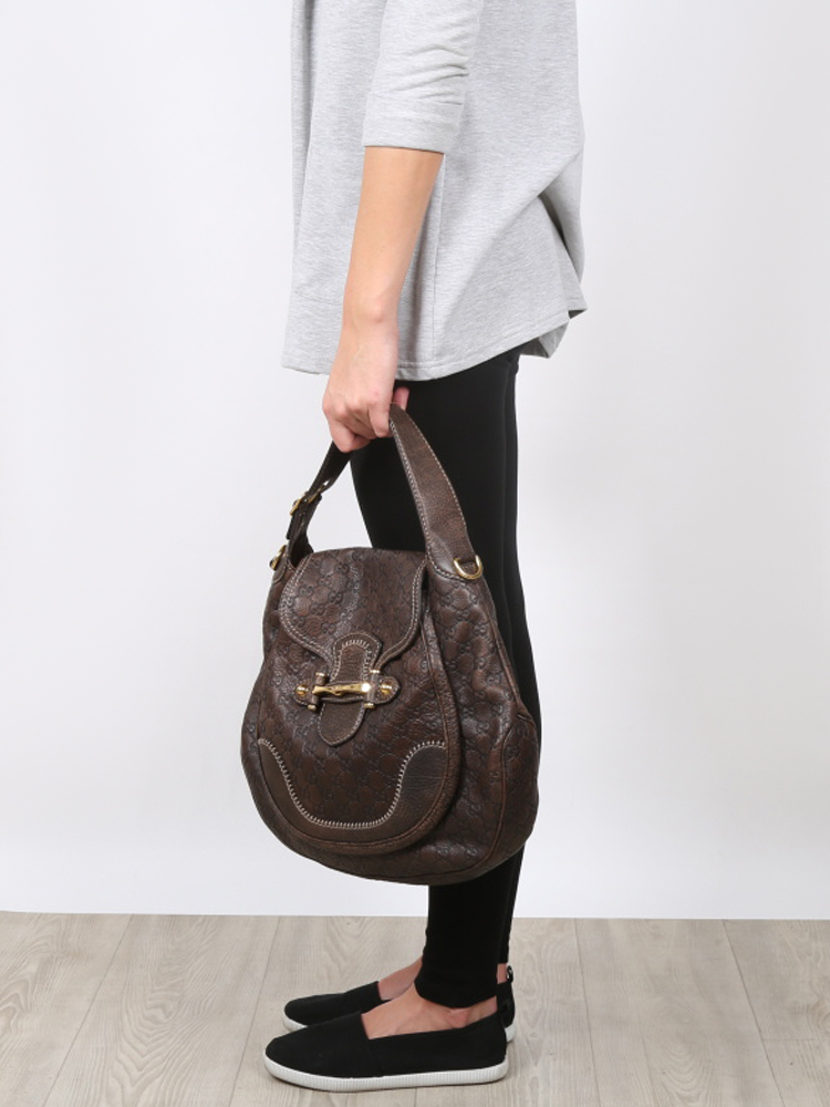 Gucci New Pelham Large Shoulder Bag With Horsebit Details www.luxurybags
