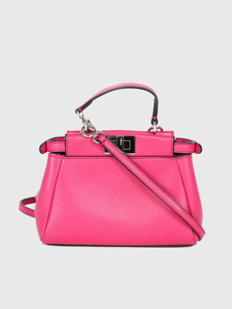 Fendi micro peekaboo pink deals