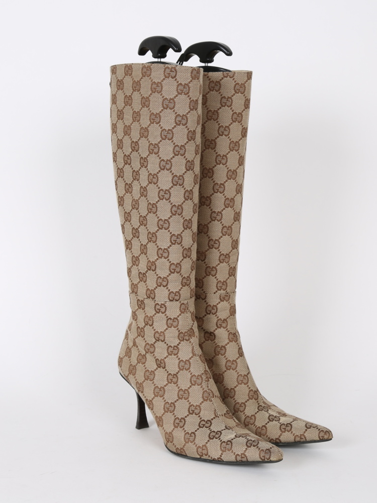 Tall gucci boots discount