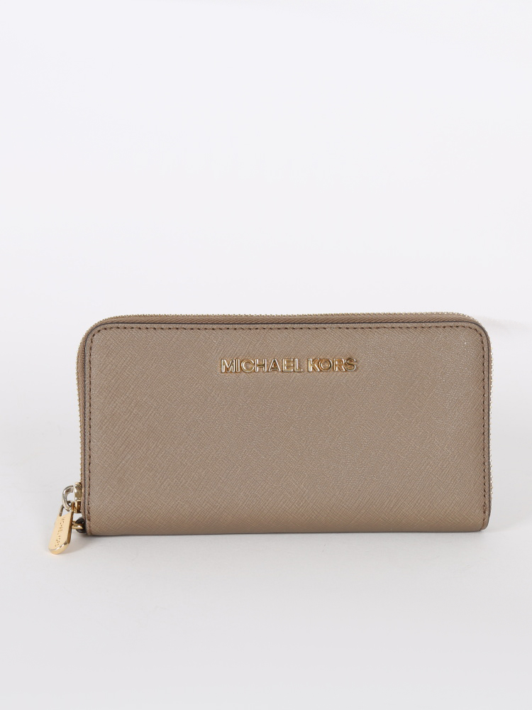 Michael Kors Jet Set Travel Smartphone Wristlet Light Brown www.luxurybags