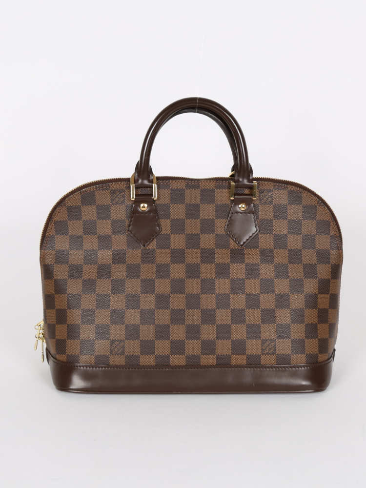 Louis Vuitton Alma PM Damier Ebene Canvas www.luxurybags
