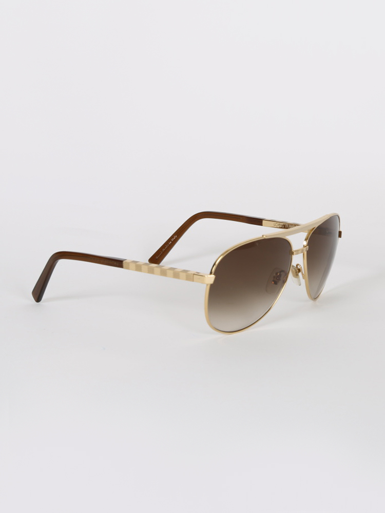 Louis Vuitton Attitude Pilote Sunglasses - Gold Sunglasses, Accessories -  LOU229071