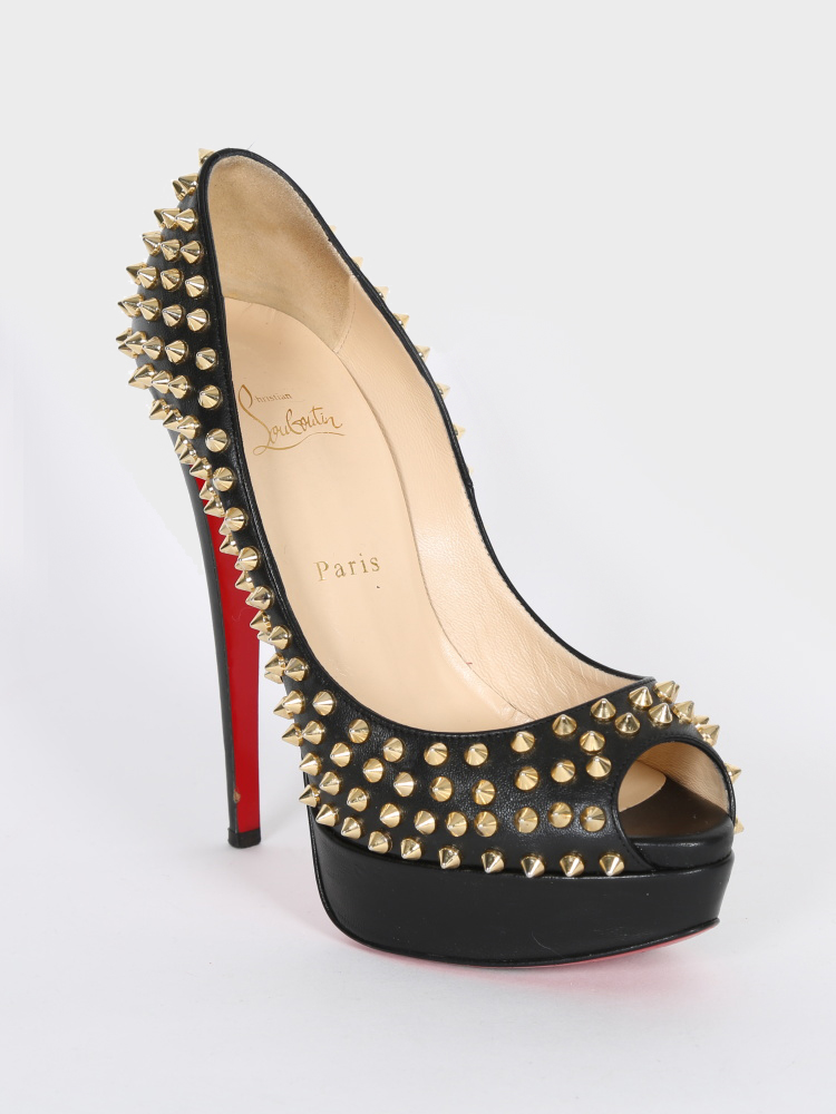 Black louboutins women's shop