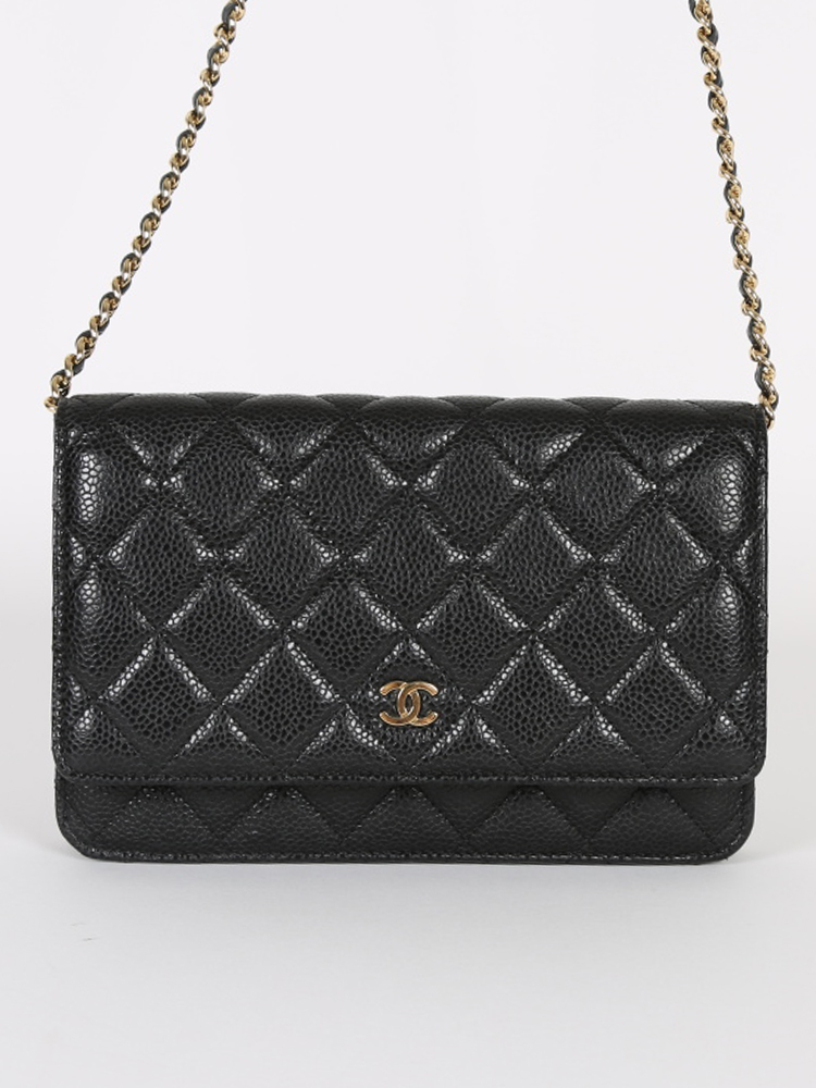 Chanel - WOC Wallet on Chain Caviar Black