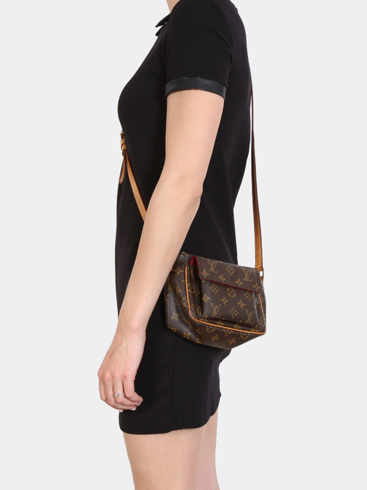 Brown Louis Vuitton Monogram Viva Cite PM Crossbody Bag, RvceShops Revival