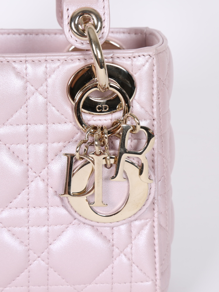 Lady dior hotsell pearly pink