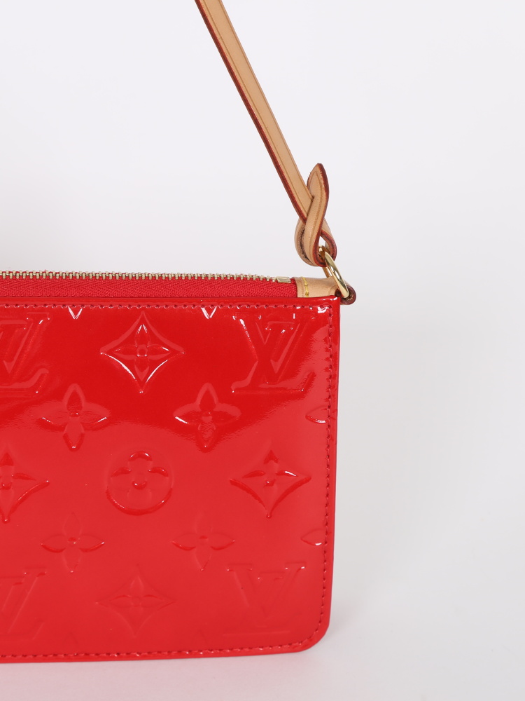 LOUIS VUITTON RED VERNIS MONOGRAM LEXINGTON POCHETTE – RDB