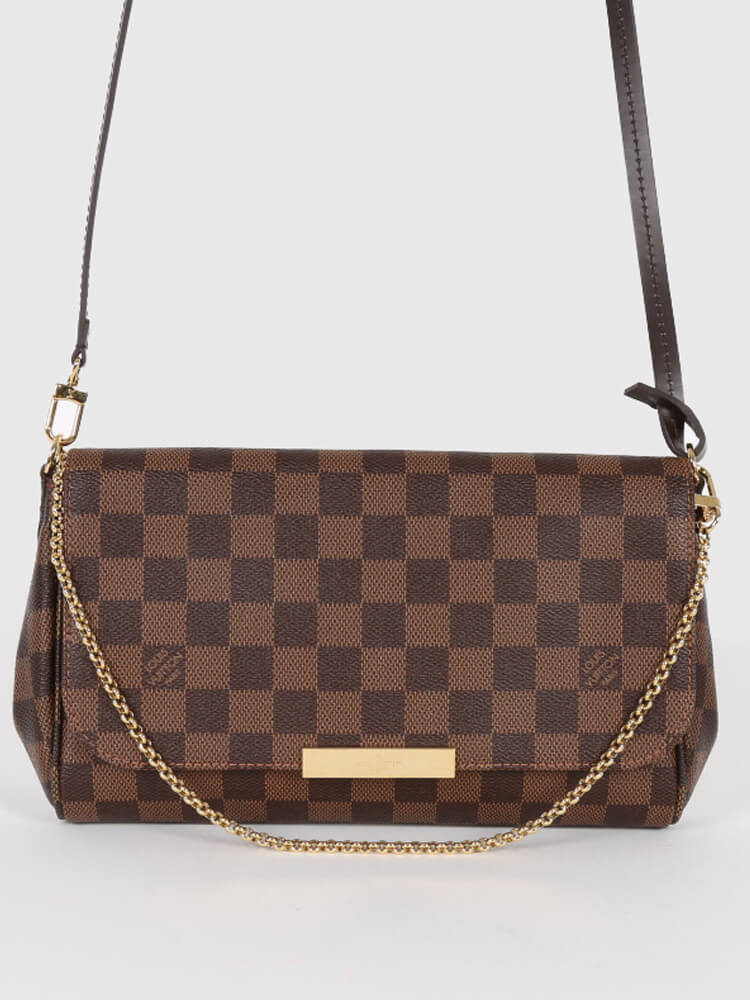 Louis Vuitton - Favorite MM Damier Ebene Canvas