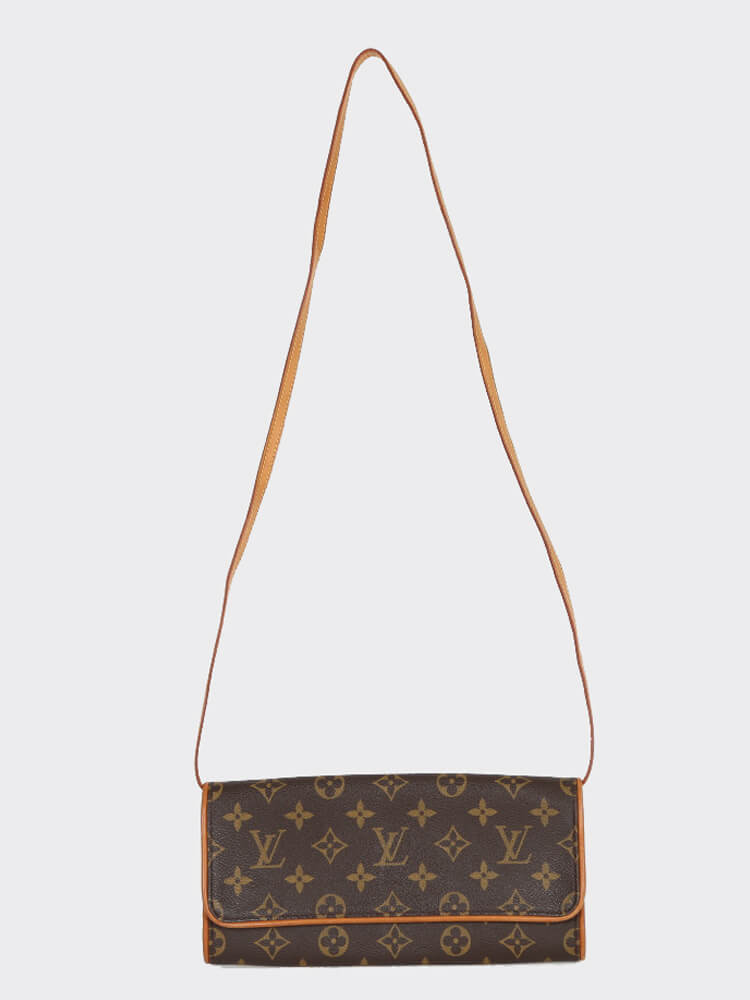Louis Vuitton Pochette Twin GM Monogram Canvas www.luxurybags