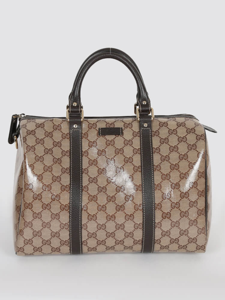 Gucci GG Crystal Boston Bag Medium www.luxurybags