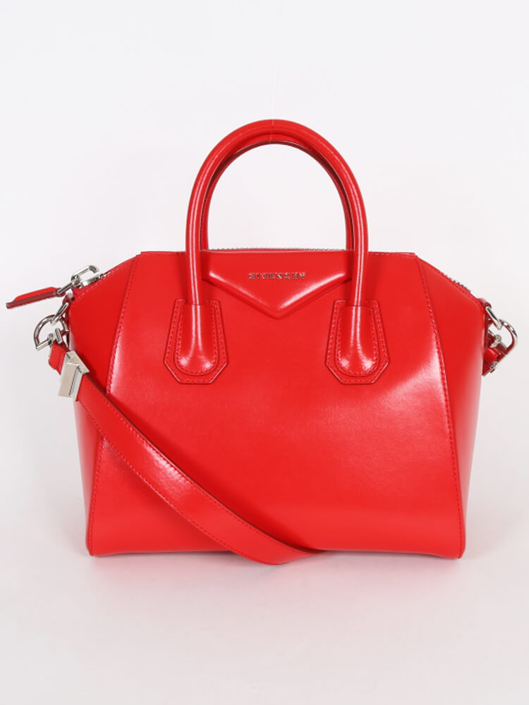 Red givenchy antigona bag deals