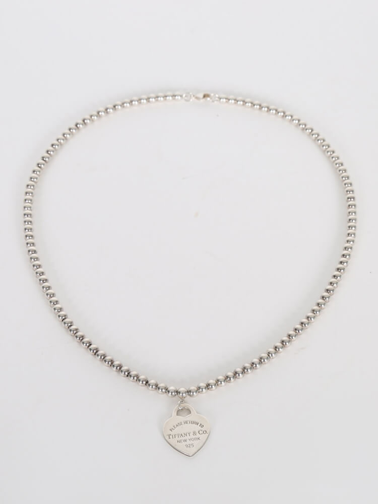 Tiffany Co. Return To Tiffany Silver Heart Necklace www.luxurybags