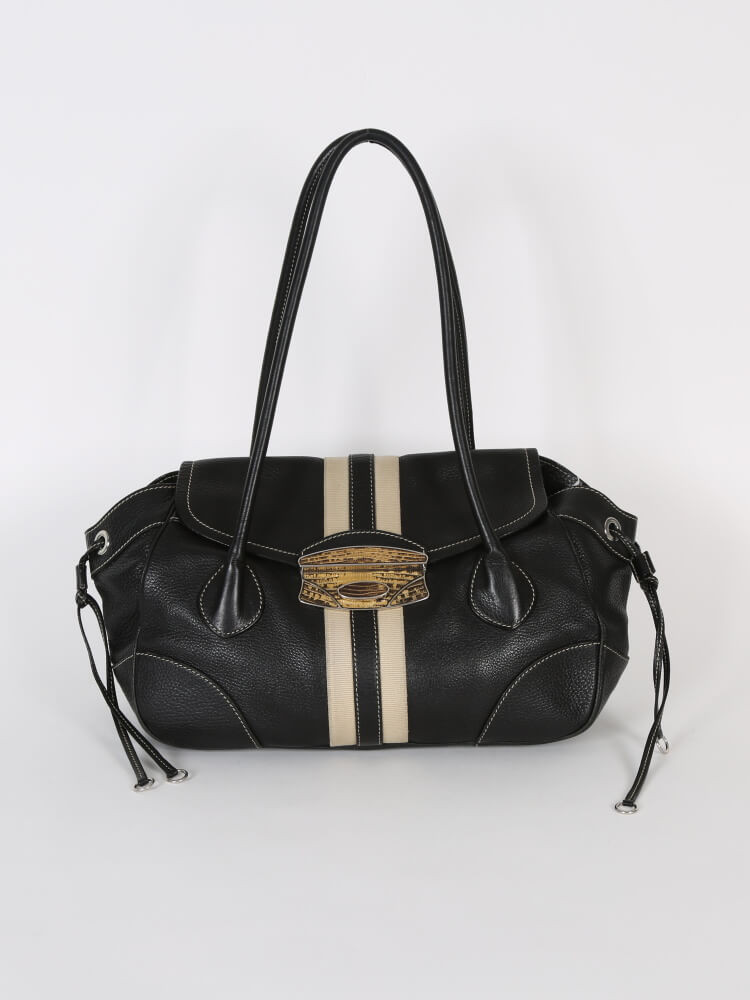 Prada clasp bag deals