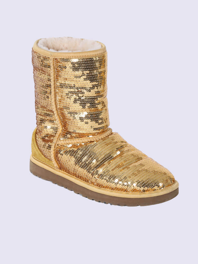 short sequin ugg boots