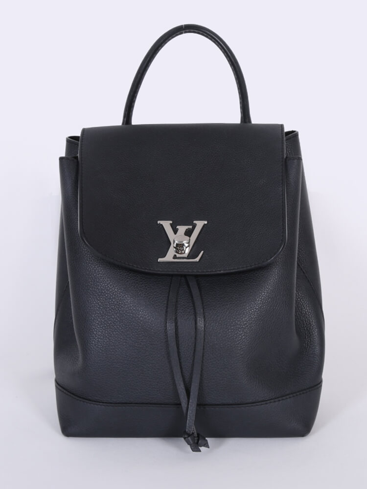 Louis Vuitton Lockme Calfskin Backpack Noir www.luxurybags