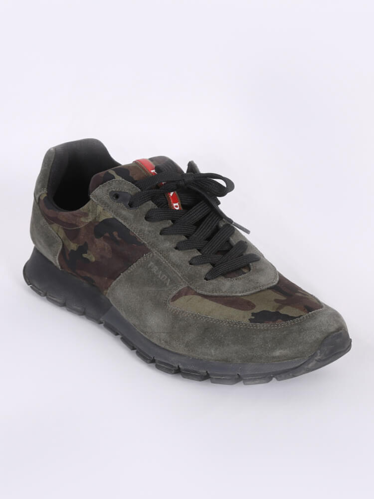 Camo prada runners online