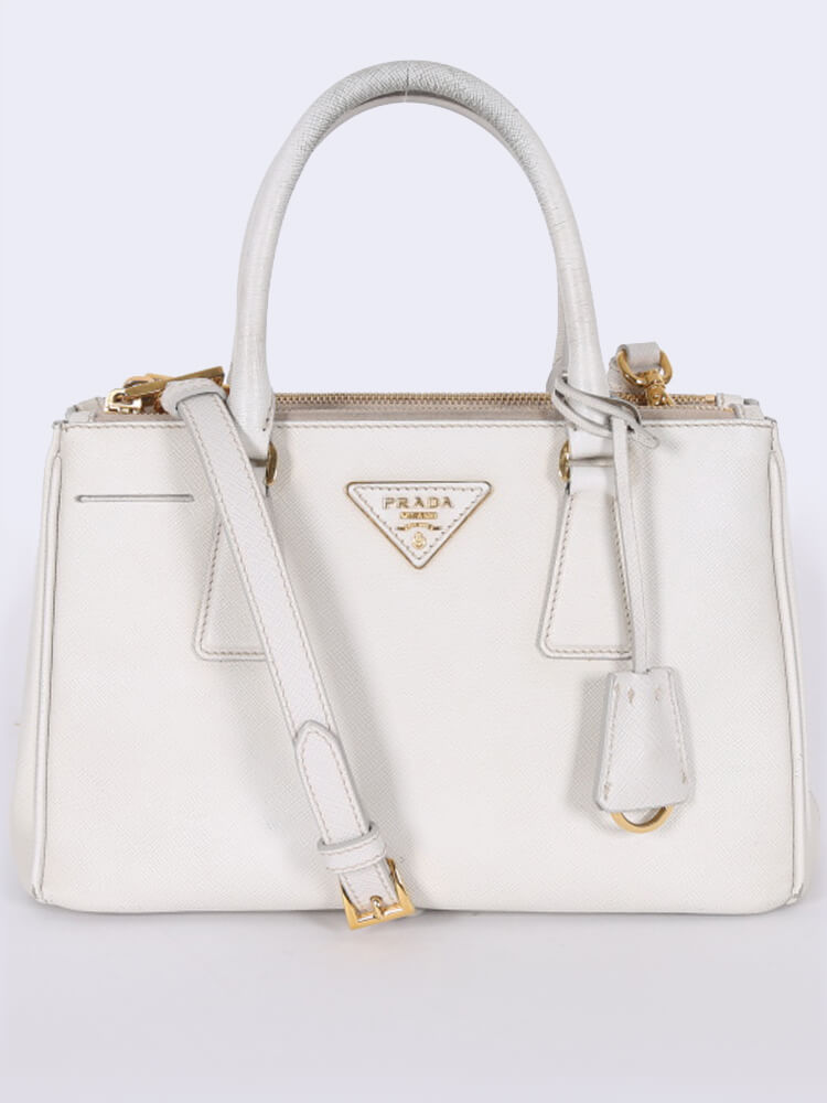 Prada mini saffiano lux tote deals