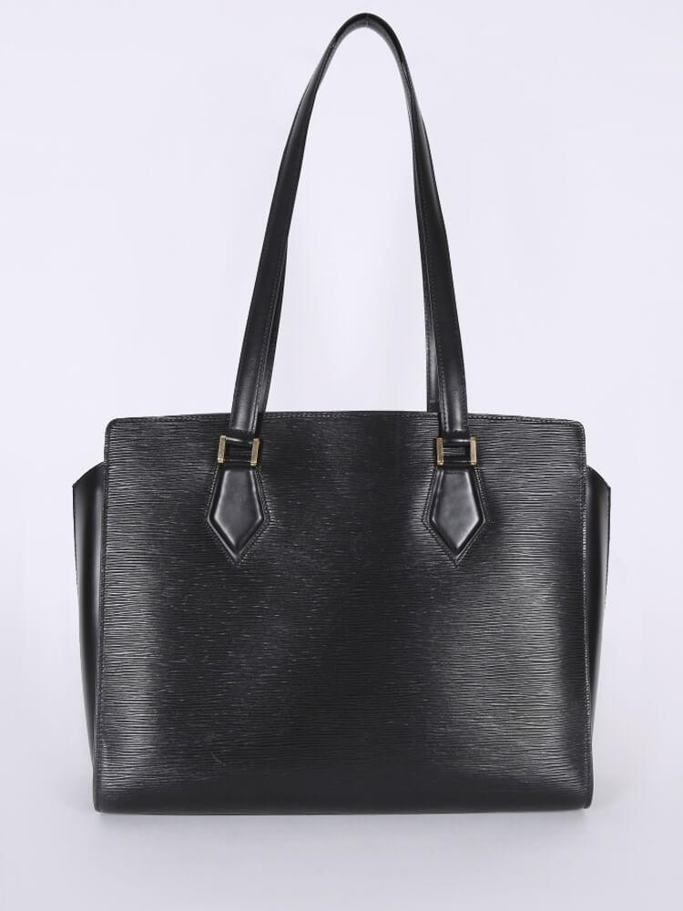 Lv epi tote bag best sale