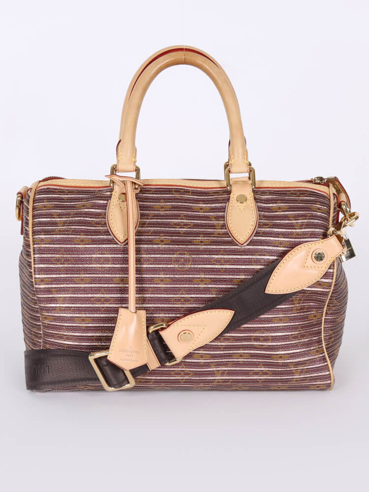 Louis Vuitton Speedy 30 Monogram Eden Peach www.luxurybags