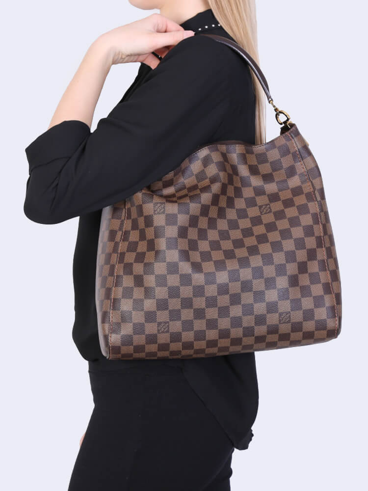 Louis Vuitton - Portobello PM Damier Ebene Canvas