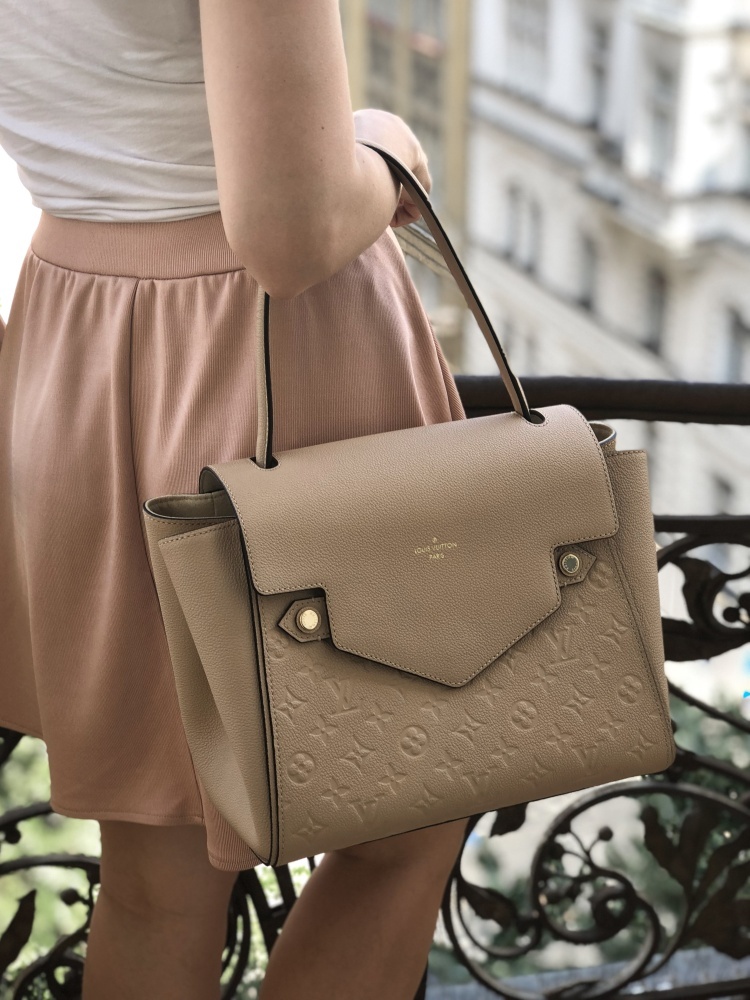Louis Vuitton Trocadero Empreinte Leather Dune www.luxurybags