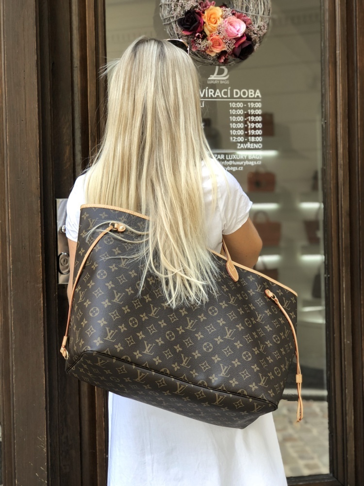 LOUIS VUITTON Neverfull GM Monogram Canvas Shoulder Bag