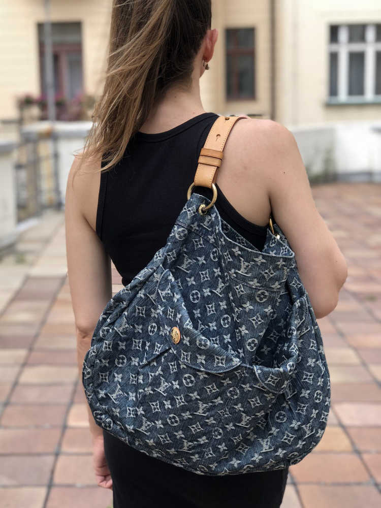 Louis Vuitton Blue Denim Sunburst GM, myGemma, DE