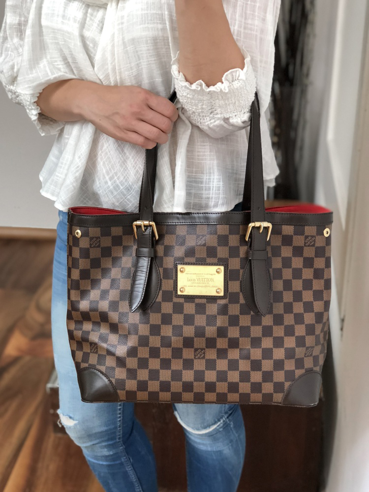 Louis Vuitton - Hampstead MM Damier Ebene Canvas