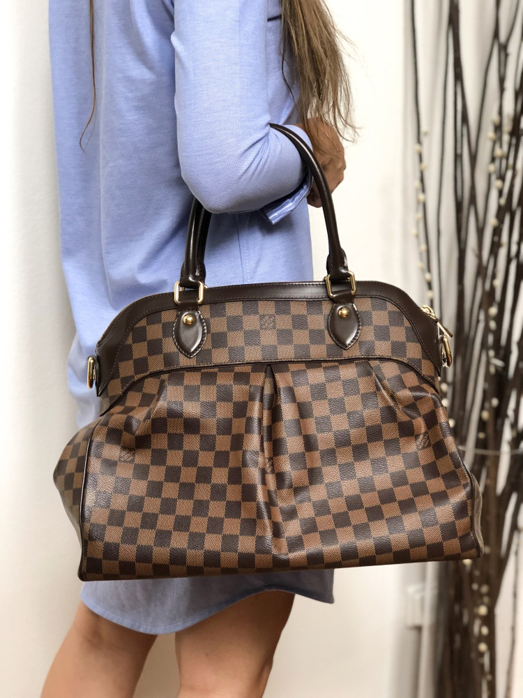 Louis Vuitton Trevi GM Damier Ebene Canvas www.luxurybags