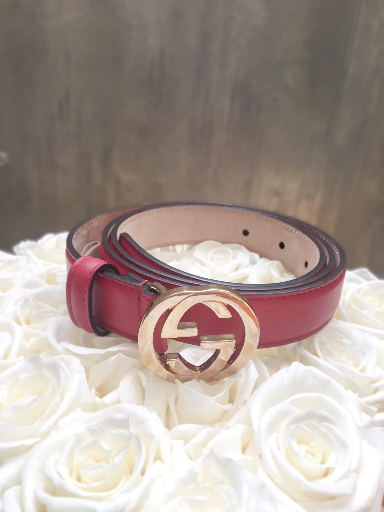 Hot pink gucci discount belt