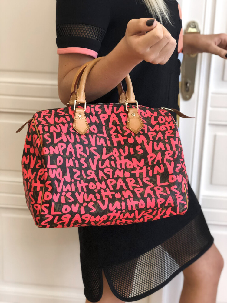 Louis Vuitton Limited Edition Fuchsia Stephen Sprouse Graffiti