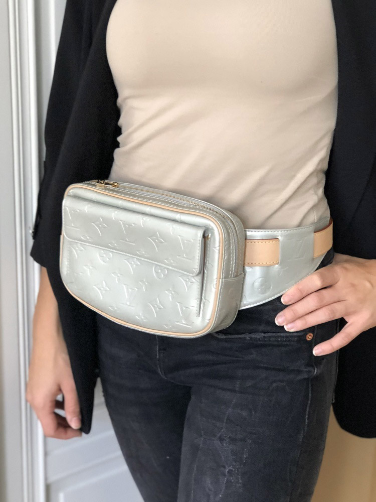 Belt bag silver hotsell