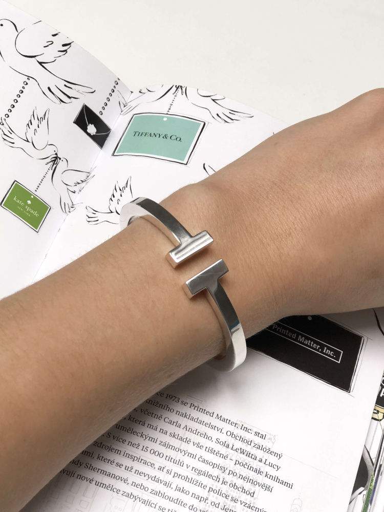 Tiffany Co. Tiffany T Silver Bracelet www.luxurybags