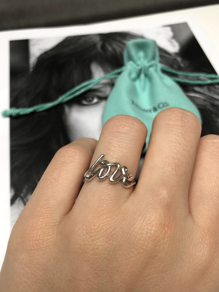 Rings with love sale