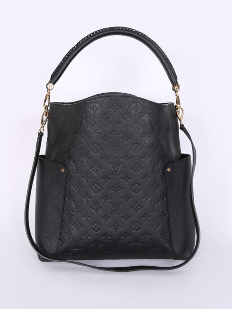 Louis Vuitton - Bagatelle Monogram Empreinte Leather Noir