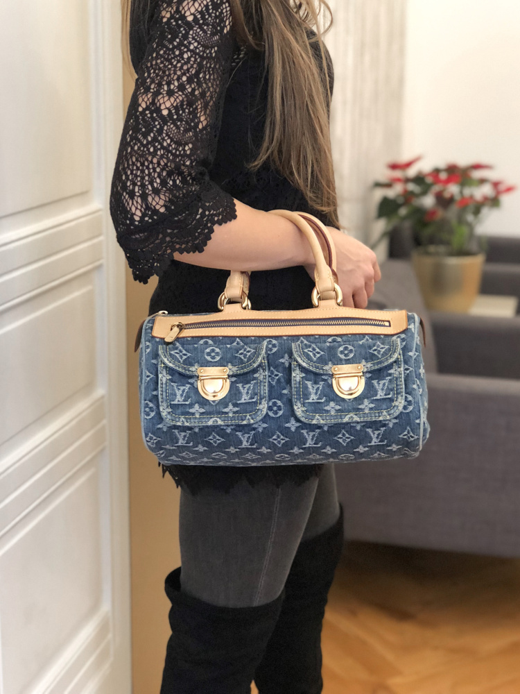 Louis Vuitton Neo Speedy Monogram Denim