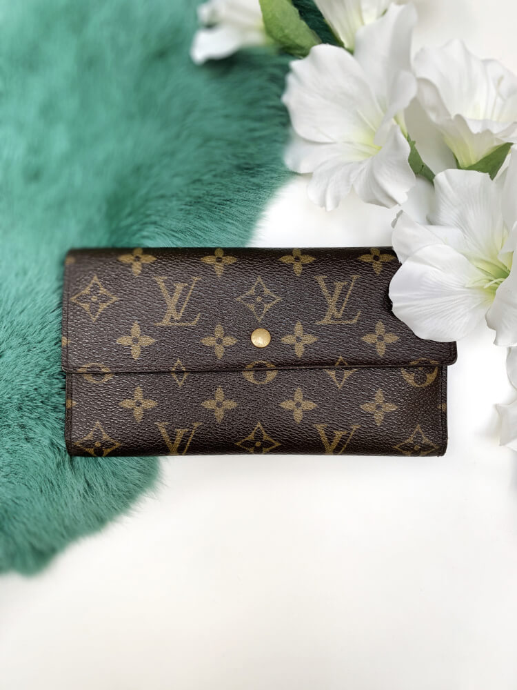 Louis Vuitton Porte Tresor Monogram Canvas International Long Wallet www.luxurybags