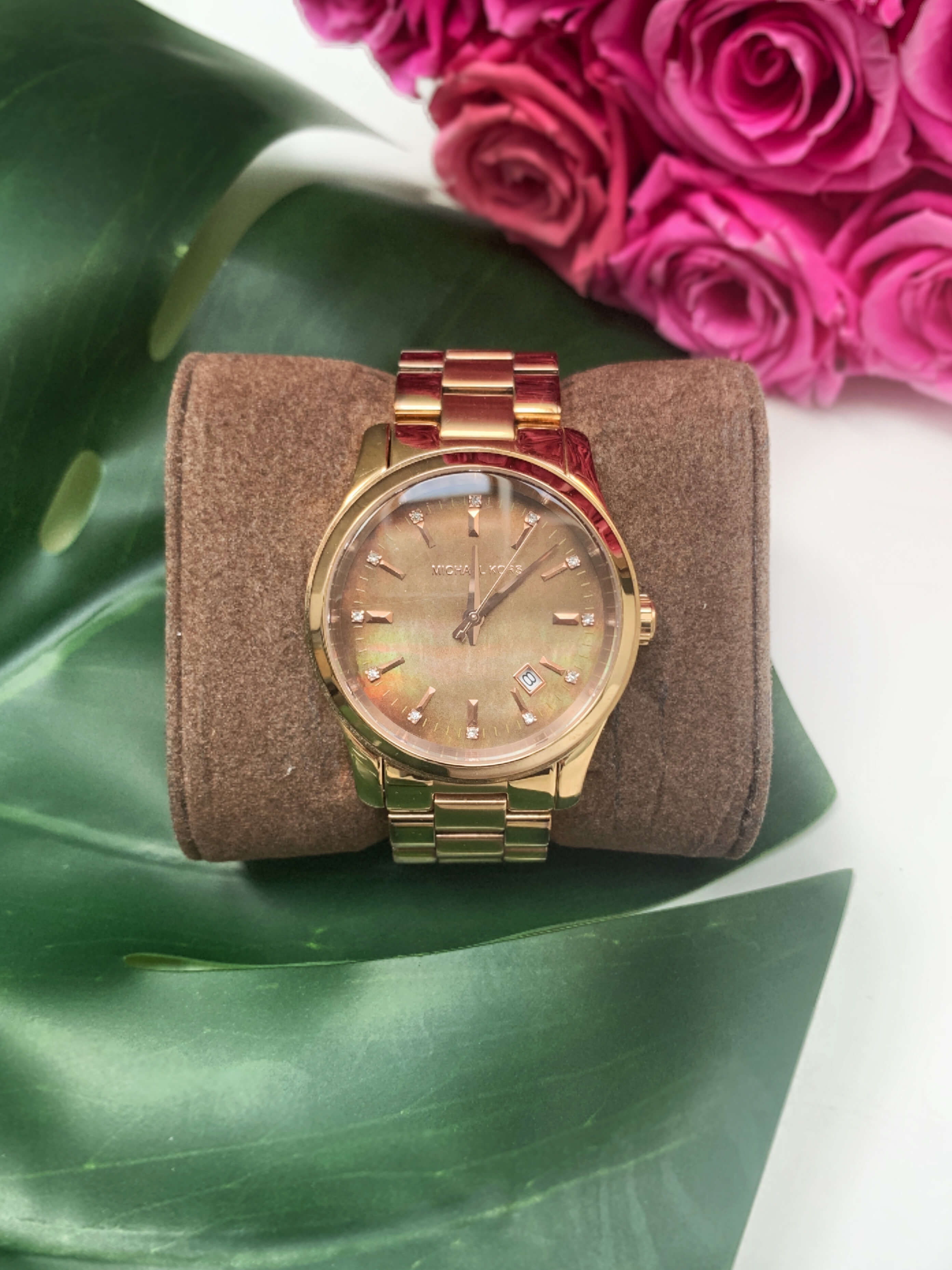 Gold michael kors watch new arrivals