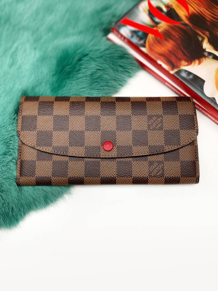 Emilie Wallet Damier Ebene Newer