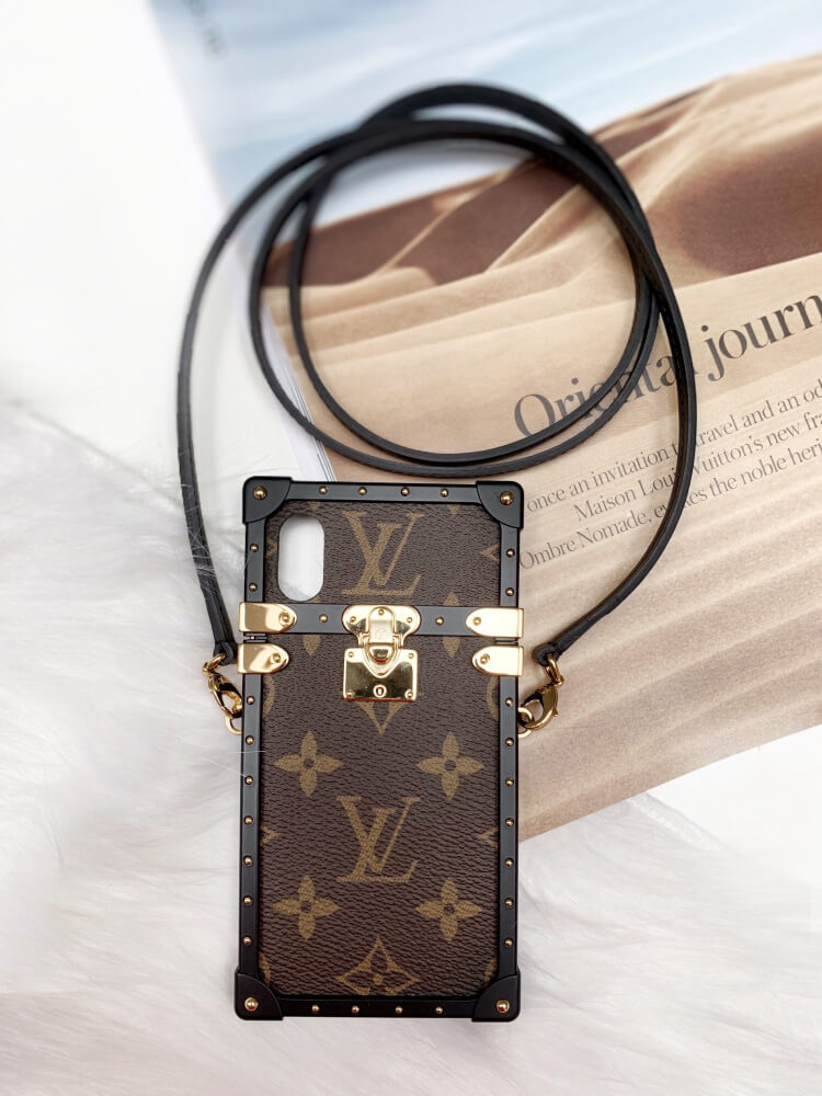 Louis Vuitton Eye Trunk Iphone X XS Travel Case LV-1201P-0005 – MISLUX