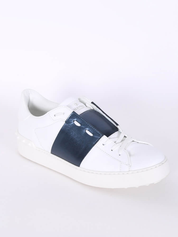 Valentino open sneaker blue discount