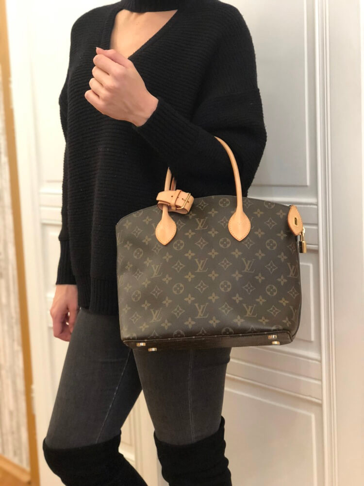 Louis Vuitton Lockit PM Monogram Canvas www.luxurybags