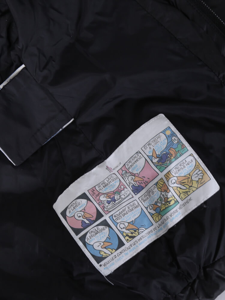 MONCLER モンクレール ダウン入りジャケット 12y 大人もOK ネービー 8G00015 809DK 778 : m002 : メラビリエ -  通販 - Yahoo!ショッピング